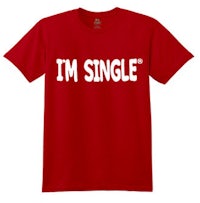 I’m Single T-shirt - White