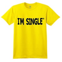 I’m Single T-shirt - White