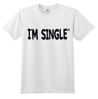 I’m Single T-shirt - White